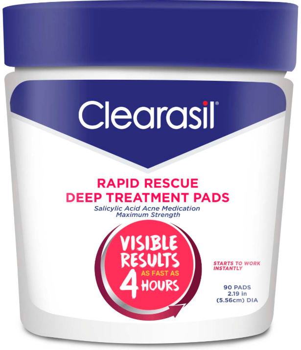 CLEARASIL Rapid Rescue Deep Treatment Pads